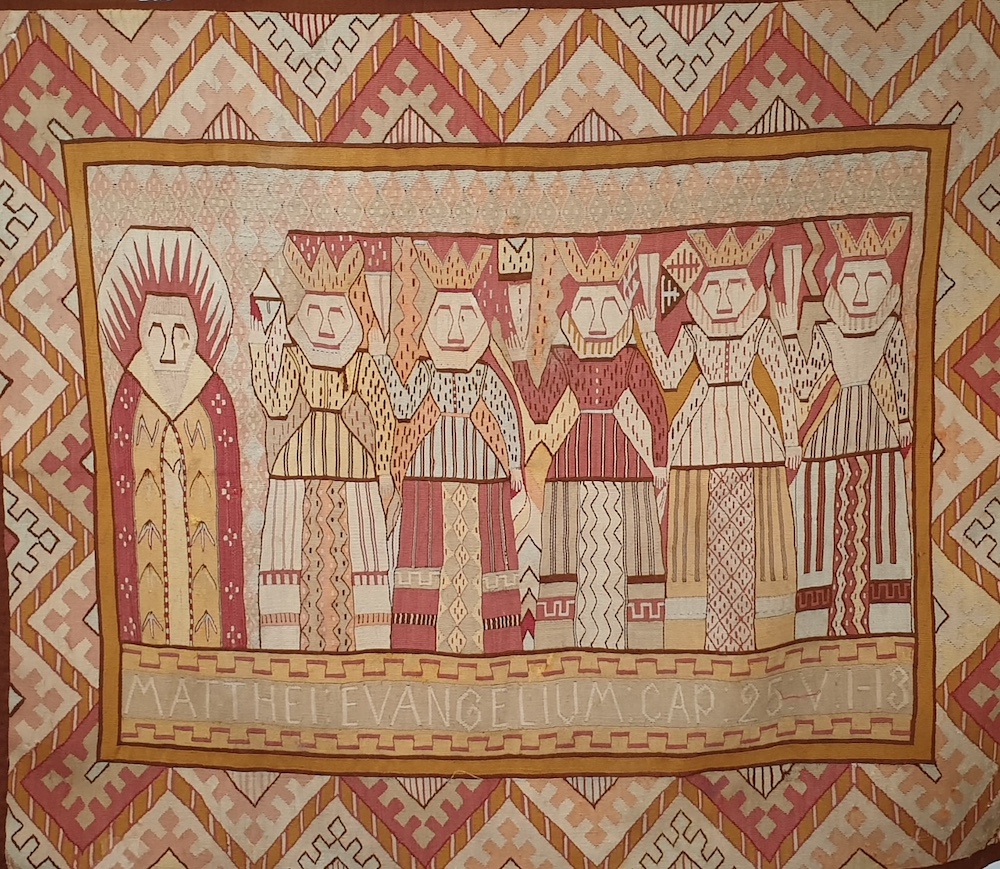 Norwegian church tapestry circa 1913 Tribal Art & Textiles