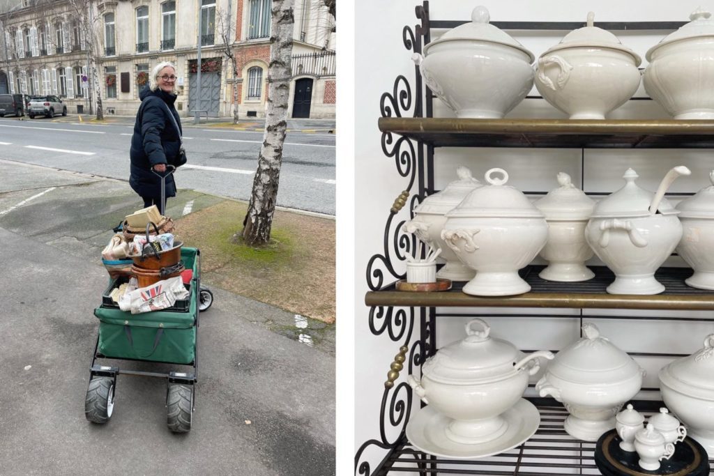 Coach House Brocante and French Ironstone ready to exhibit at Bath Decorative 